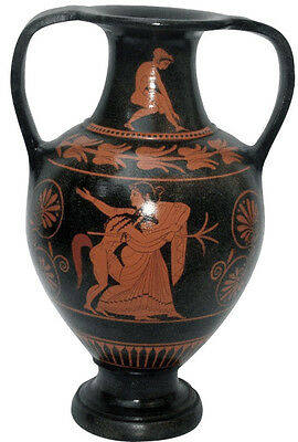 代购希腊神话艺术双耳陶罐土罐客厅花瓶花瓶