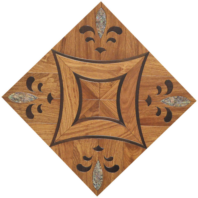 积加拼花实木多层地板亚花梨镶嵌彩贝品质保障客厅卧室走廊书房