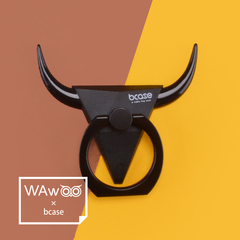 WAwoo/【限时包邮】bCase 公牛手机指环支架 创意可重复粘贴支架