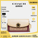 【官方授权】COACH/蔻驰女包山茶花mini链条包单肩斜挎包轻奢复古