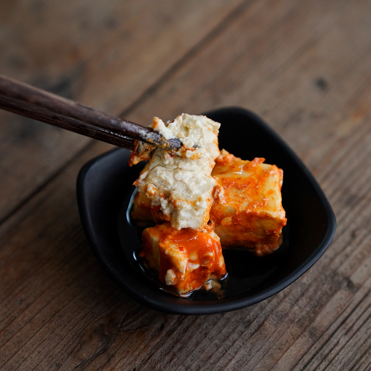 晚桔丨冬季时令豆腐乳自然发酵霉豆腐软糯微微辣不含有添加剂