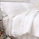 美式双面纯棉轻奢绣花白色高级感2024床盖三件套欧式四季通用床单