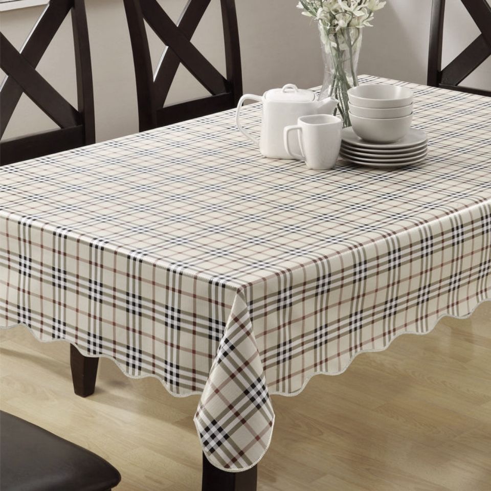 餐桌布防水防油免洗北欧茶几桌布桌垫茶几垫pvc圆桌桌布ins台布