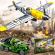 98305德军BF109战斗机军事飞机拼装积木轰炸机男孩子玩具兼容乐高