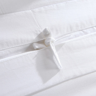 厂酒店床单三四件套60支涤纶TC棉宾馆床上用品被套被罩枕套加密促