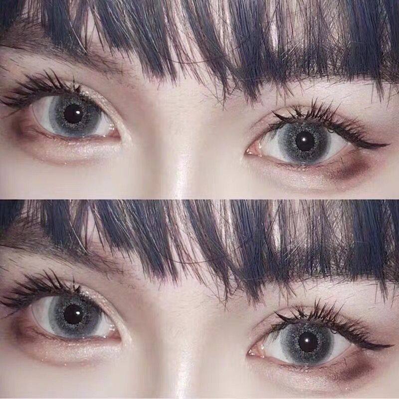镇店之宝】冰露灰色美瞳混血灰年抛女大直径网红款14.8mm美乐菲k