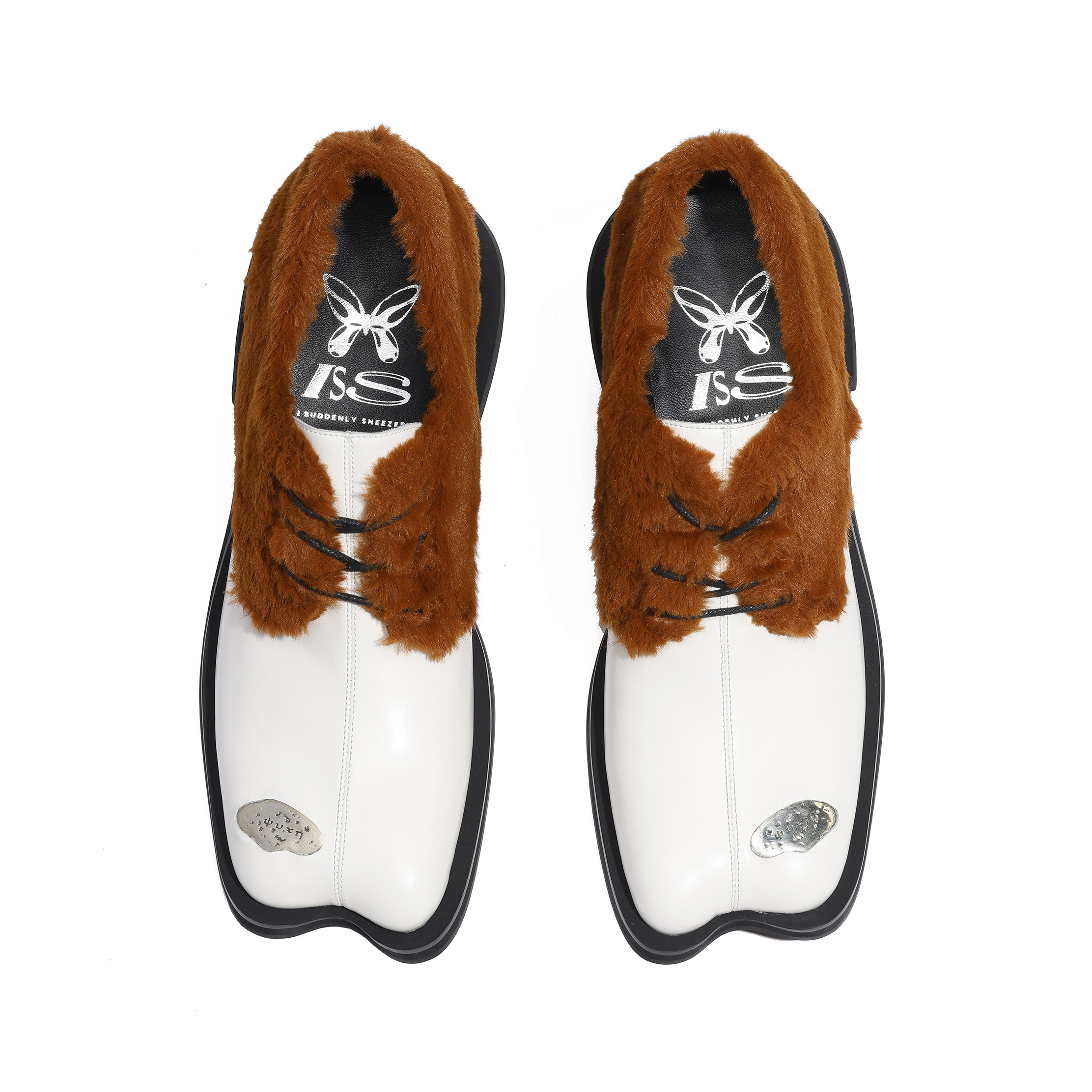 优惠券网站-特价好货网 鞋子 iss设计师【普赛克】蝶翅鞋头灵魂铭牌