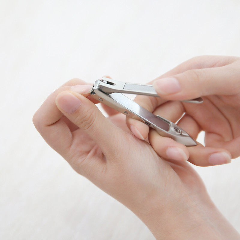 指甲剪 成人 不锈钢_日本家用指甲刀成人不锈钢指甲剪大小号耐用舒适