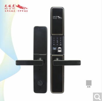 无敌虎指纹锁 wdh-8842(灰色)密码智能锁 超c级锁芯 半导体指纹