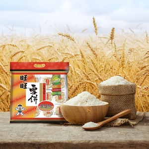 旺旺雪餅400g*2休閑零食網(wǎng)紅零嘴小吃辦公室下午茶送禮囤貨T