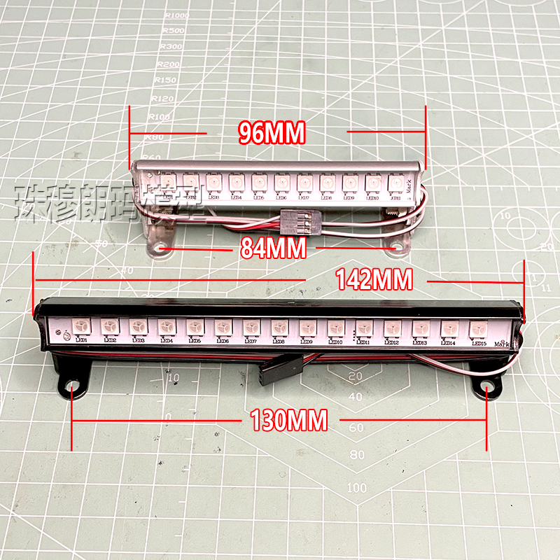 MN99S顶灯七彩爆闪排灯MN78改A装氛围灯易控4083车顶射灯