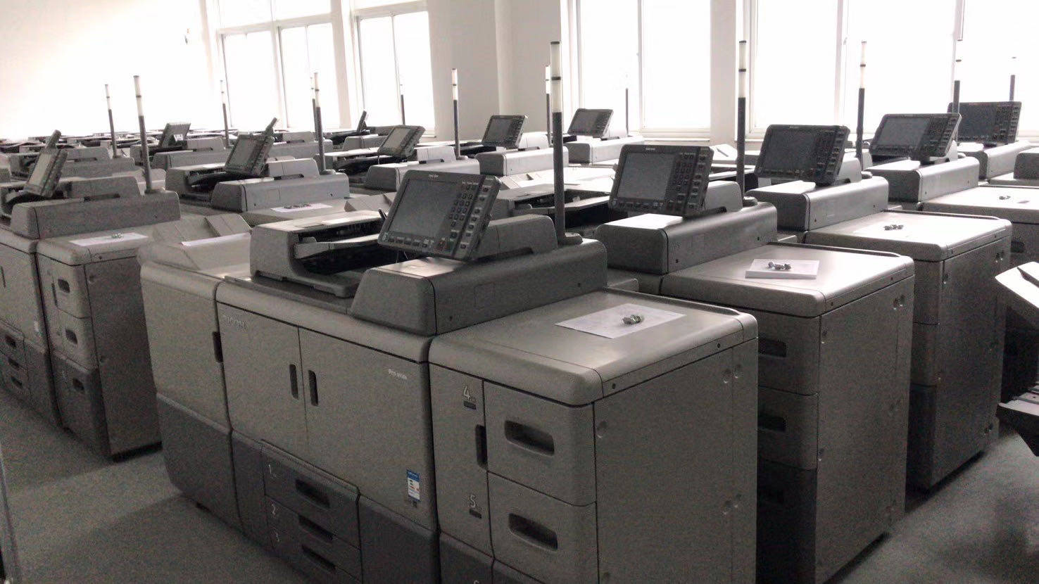 理光mp1350/1356/1357/8110/8120 生产型高速黑白数码复印机