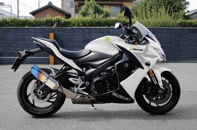 日本trickstar 适用suzuki铃木 katana 中尾段排气管 梦幻星