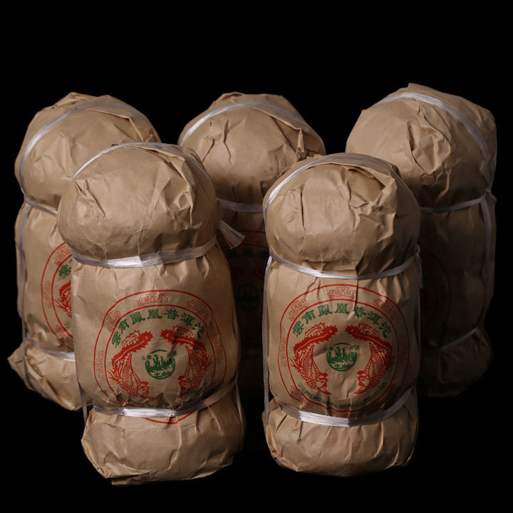 20沱 土林2004年凤凰沱250克普洱茶熟沱茶 十三年干仓存放老茶