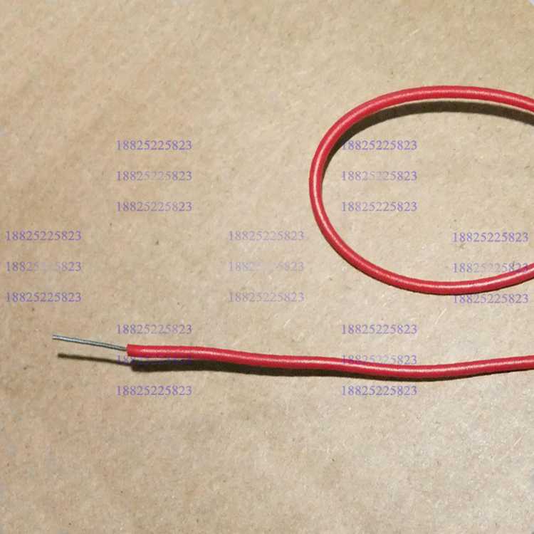 单支环保镀锡铜芯PVC护套电子设备模组元器件焊接led照明电源导线