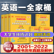 Official website spot] 2023 postgraduate entrance examination English one college student support plan Zhang Jian yellow book English one yellow book Zhang Jian yellow book postgraduate entrance examination English one calendar year yellow book English one postgraduate English test analysis over the years
