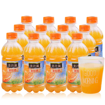 果粒橙饮料小瓶