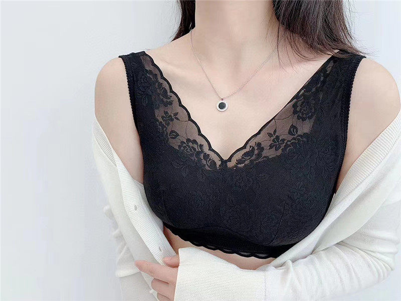 内衣女薄款大胸显小文胸防下垂无钢圈美背聚拢上托缩胸神器全罩杯