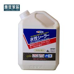 朝日水性墙面漆 防水抗碱底漆 内墙涂料底漆4L环保油漆涂料包邮