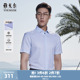 【凉感DP格纹】雅戈尔官方夏季新品免烫商务休闲短袖衬衫衬衣男