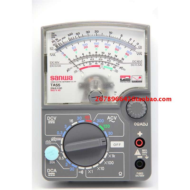 三和(SANWA)TA55 指针万用表 高面板可见度 通断检查蜂鸣器在类目 五金/工具, 仪器仪表, 万用表中 - 来自Buy2taobao.com提供专业的淘宝代购服务