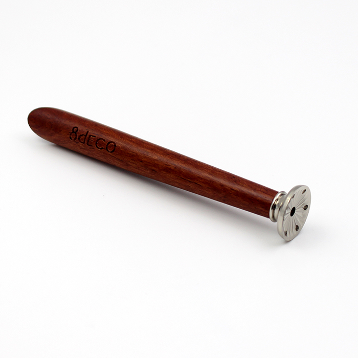 8deco新款酷咖花梨木烟斗压棒实木烟具常用工具压烟防熄工具