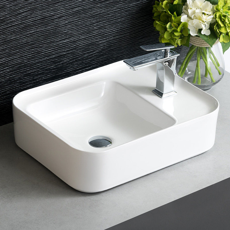 卫生间阳台洗手盆陶瓷洗脸盆简易洗漱台小户型洗脸池多方向安装