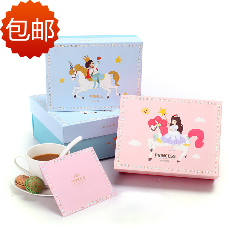 Cartoon rectangle Baby Packaging box Prince and princess Gift box Birthday gift clothes 61 Packing boxesin the Office Equipment/Consumables/Related Services , Packaging Equipment/Signs and supplies , Gift Box category - from Buy2taobao.com to provide professional Taobao agent buy service