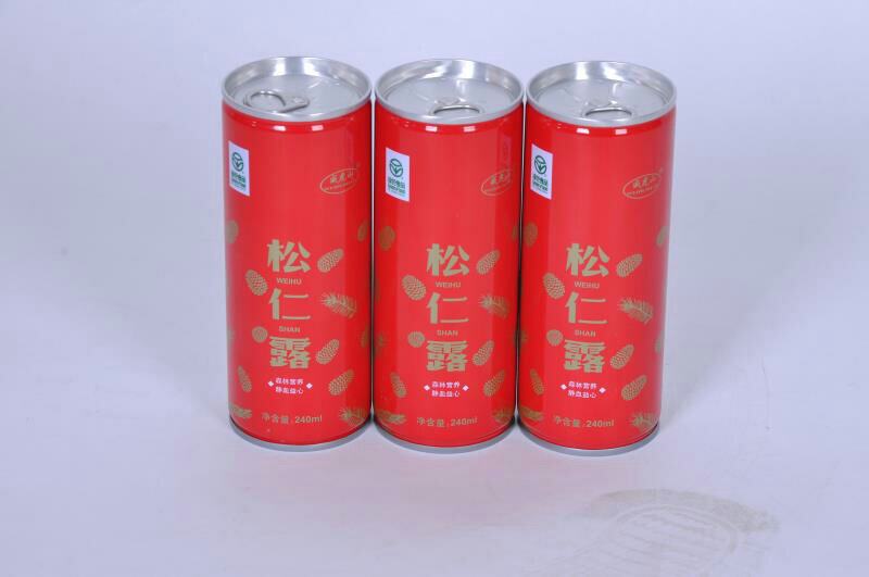 黑森 柴河 威虎山 九寨 20罐装松仁露松仁饮料野生松子露东北特产