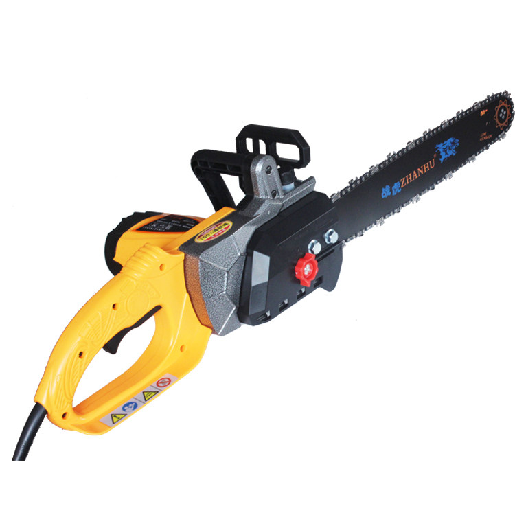 战虎 厂家直销全铜,电链锯 电锯家用木工电锯 伐木锯链条锯