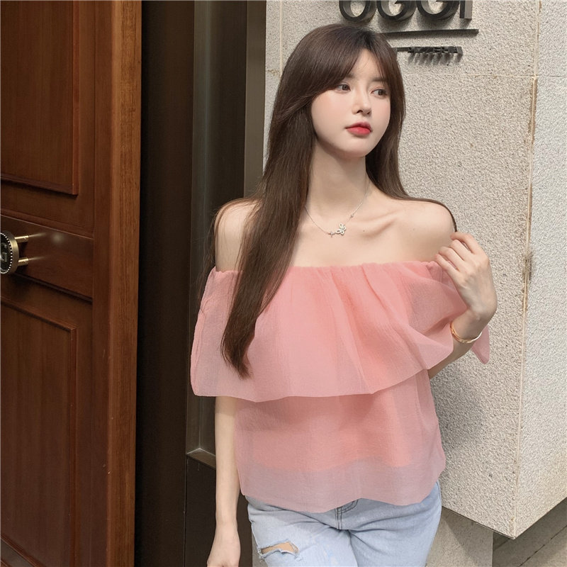 露肩上衣衬衫-特价促销-优惠券领取-价格|多少钱|什么牌子好-35优惠券