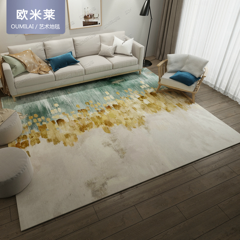北欧轻奢风地毯简约现代客厅地毯茶几地垫ins地毯卧室宜家可水洗在类目 居家布艺, 地毯中 - 来自Buy2taobao.com提供专业的淘宝代购服务