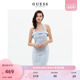 GUESS 款女气质包臀无袖吊带裙法式挂脖连衣裙-W3GK09D4ZS1