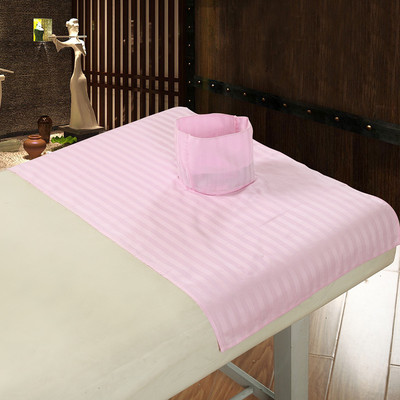 美容院专用床头全棉洞巾按摩床单带洞有趴巾推拿床罩洞垫一次性
