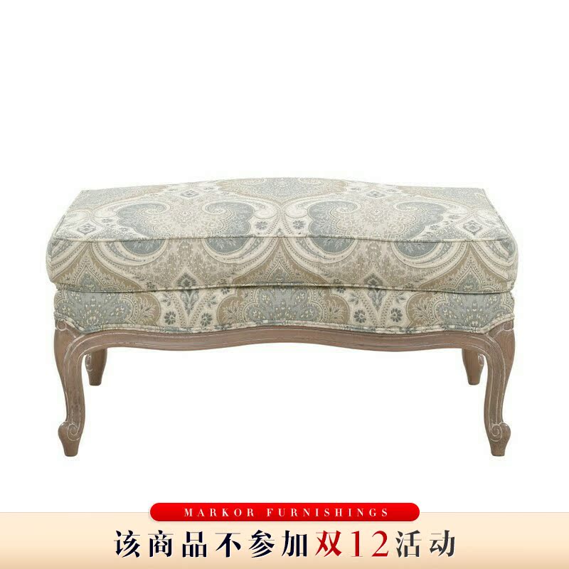 Ethan Allen(伊森艾伦) 玫颂凡尔赛脚凳 EA1371359 43021959