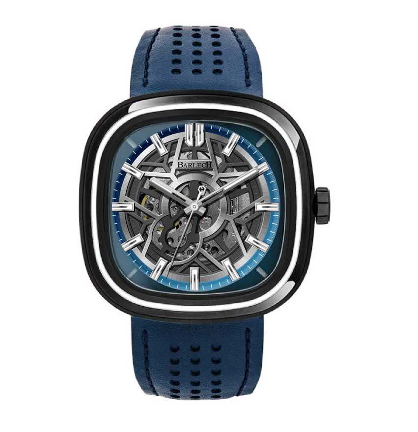 星期五七个正方形机械表男表防水学生手表男士手表