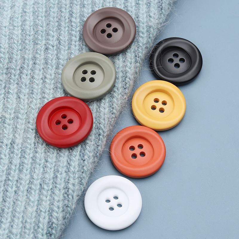 纽扣上衣女羊绒大衣扣子儿童外套毛呢袖扣男风衣高档树脂西装钮扣