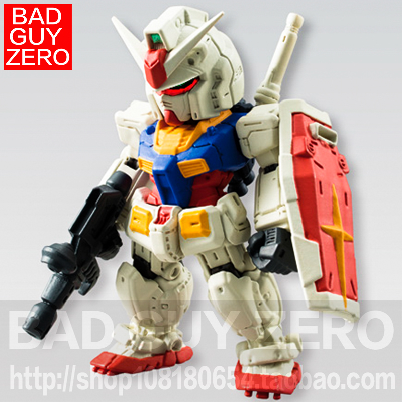 日版万代 绝版 RX-78-2 高达 FW CONVERGE 98 SD BB战士 盒蛋食玩