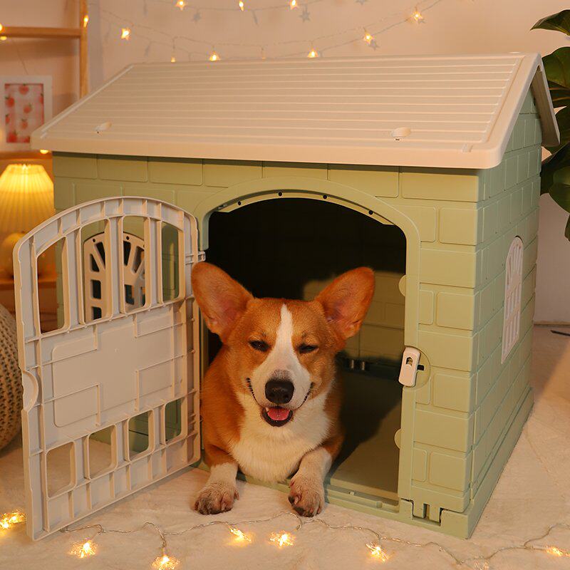 一折泰迪狗窝狗房子封闭式