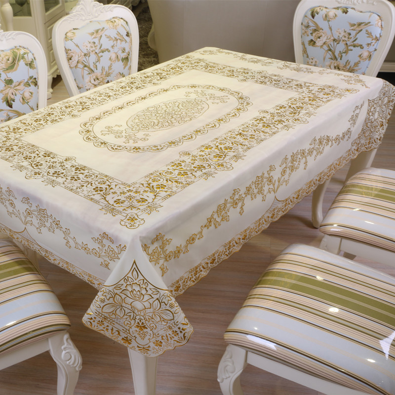 特价欧式长方形台布防水免洗餐桌布圆桌布茶几垫PVC耐热正方桌布
