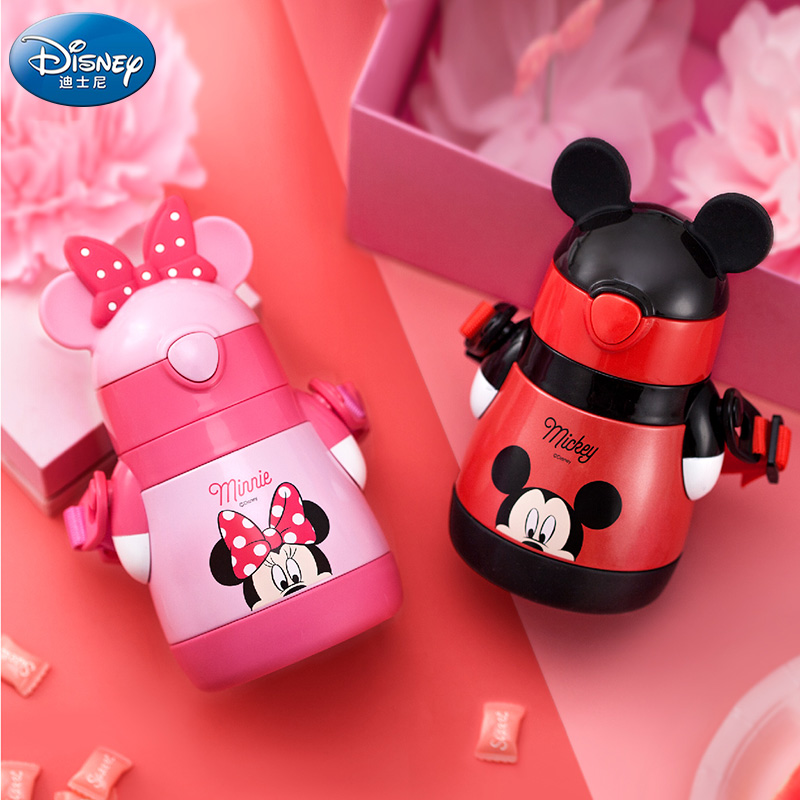 Disney children vacuum cup pupil Water cup kindergarten Straw cup Leak proof Stainless steel baby Portable Water cupin the Tableware , Cup/Cups/Kettle , Straw Cup category - from Buy2taobao.com to provide professional Taobao agent buy service
