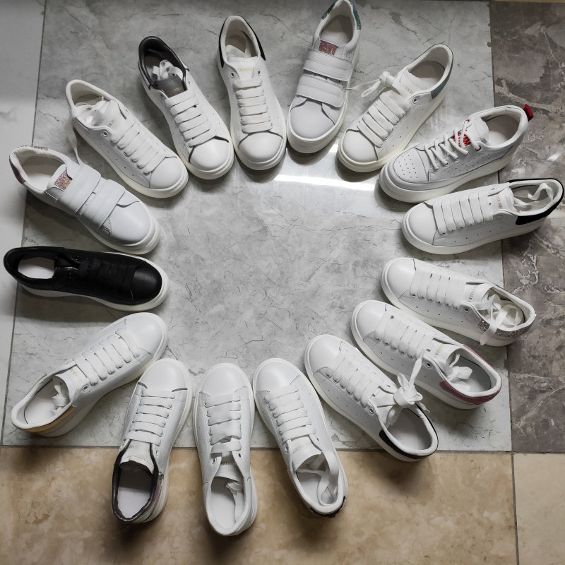 包邮春秋新款工厂直销断码实拍青年运动鞋小白鞋真皮牛皮女单鞋子