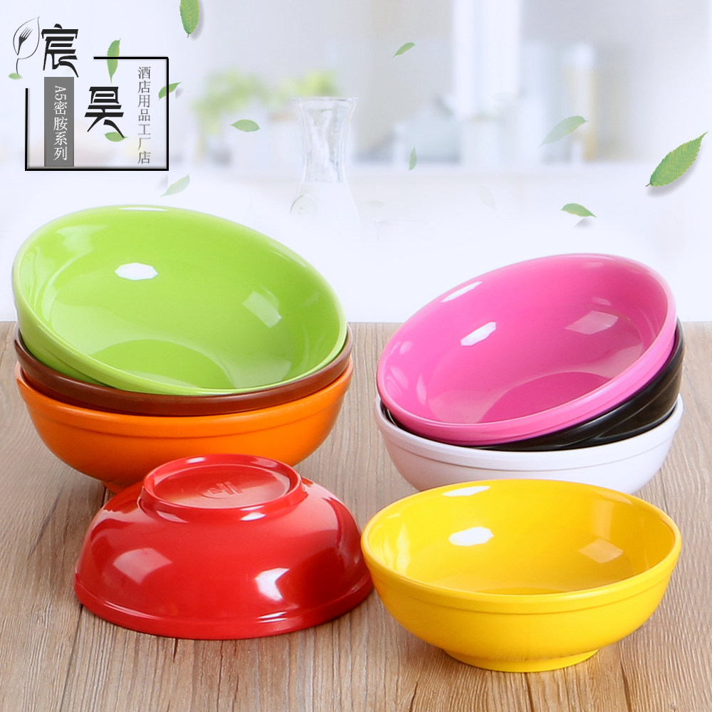 味千拉面碗_a5密胺餐具泡面碗味千拉面碗塑料汤碗大碗仿瓷快餐碗小面