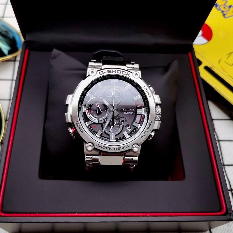 卡西欧G-SHOCK钢铁之心太阳能电波蓝牙男表MTG-B1000 B1000BD-1/1在类目 手表, 日韩腕表中 - 来自Buy2taobao.com提供专业的淘宝代购服务