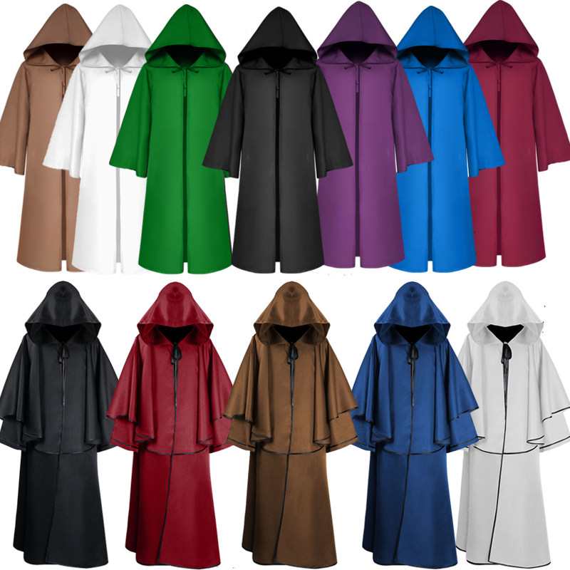 星球大战cos服成人儿童死神披风 化妆舞会演出服巫师斗篷中世纪男