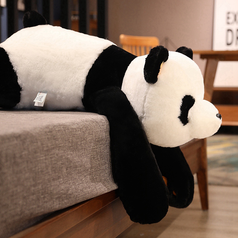 熊猫玩偶可爱大抱枕床上仿真公仔布娃