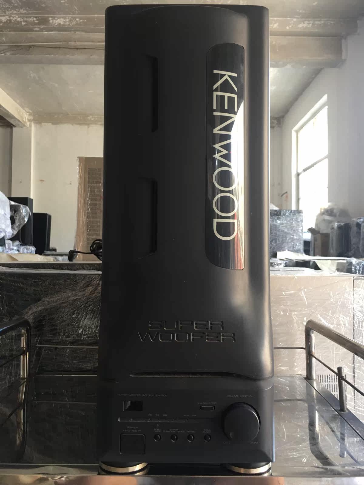 特价二手低音炮_二手原装kenwood建伍 sw-900低音炮双6.