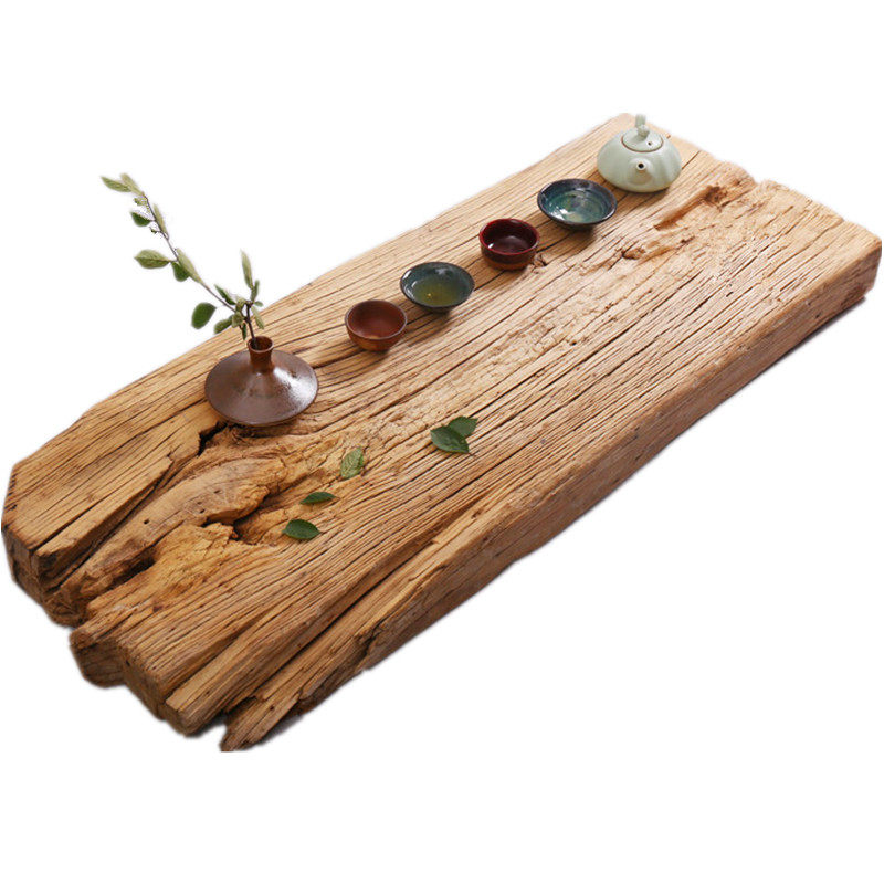 老榆木风化板旧门板旧木板复古桌板茶台吧台板飘窗装