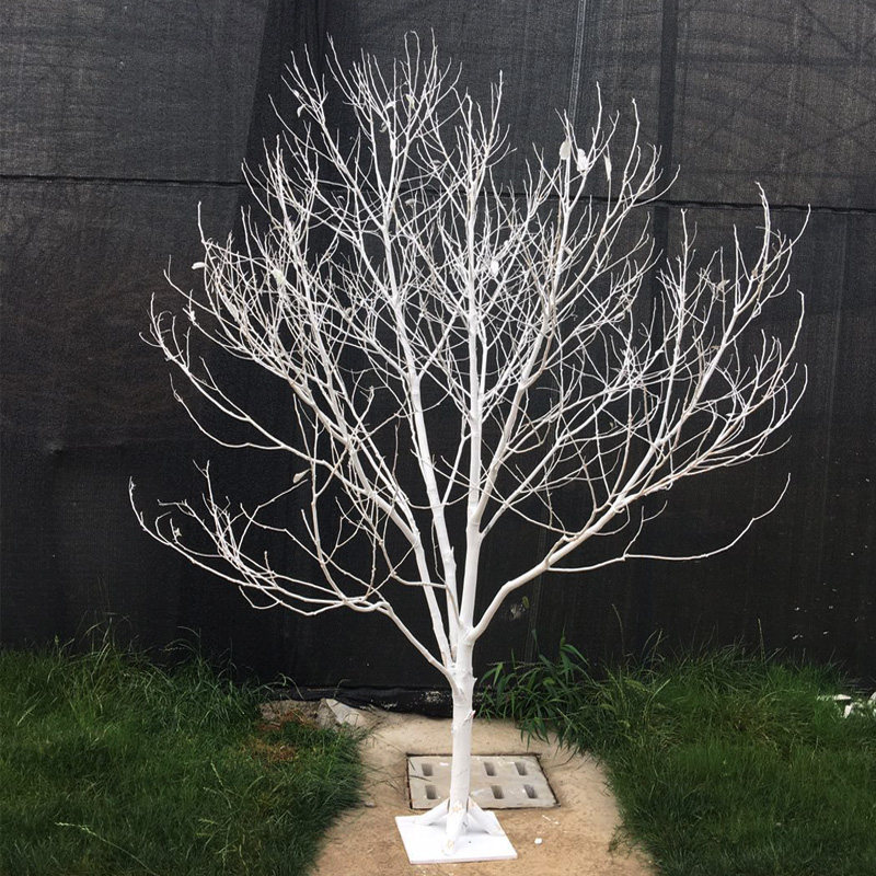 干树枝干枝白色树干许愿树橱窗枯树杆仿真婚庆路引树枝装饰摆件