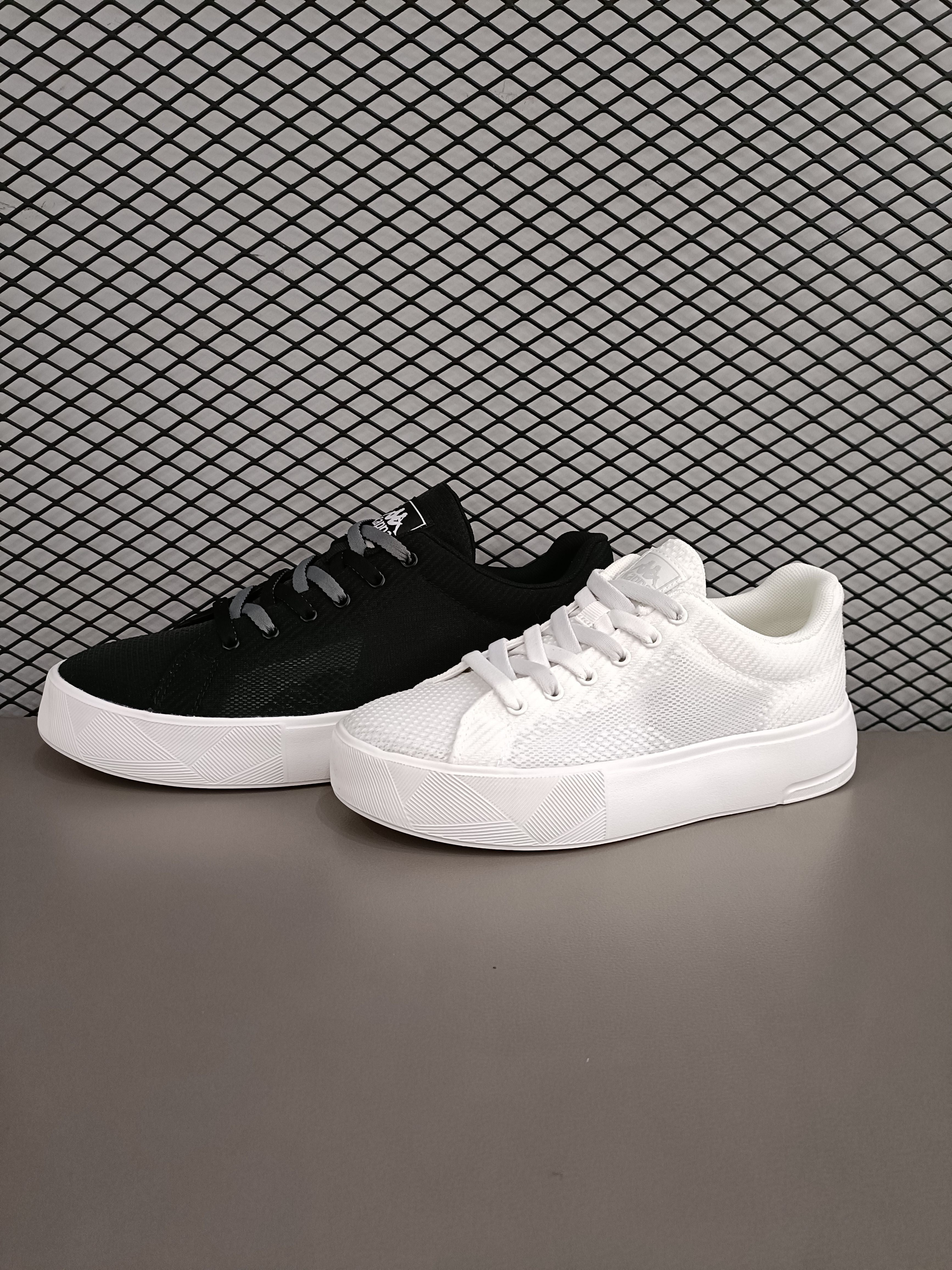 卡帕背靠背kappa2022夏款男女款网面休闲鞋运动板鞋k0cx5cc08